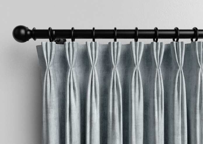 Laura Ashley Whinfell, Silver - Made to Measure Curtains - Image 11